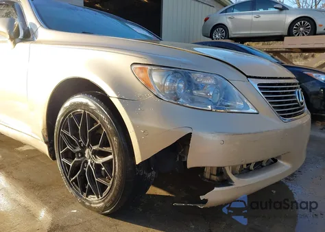 2007 Lexus Ls 460 из США, поврежденный, VIN JTHBL46F875001847